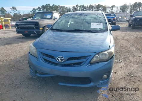 2013 Toyota Corolla S z USA, uszkodzony, nr VIN 5YFBU4EE7DP197818